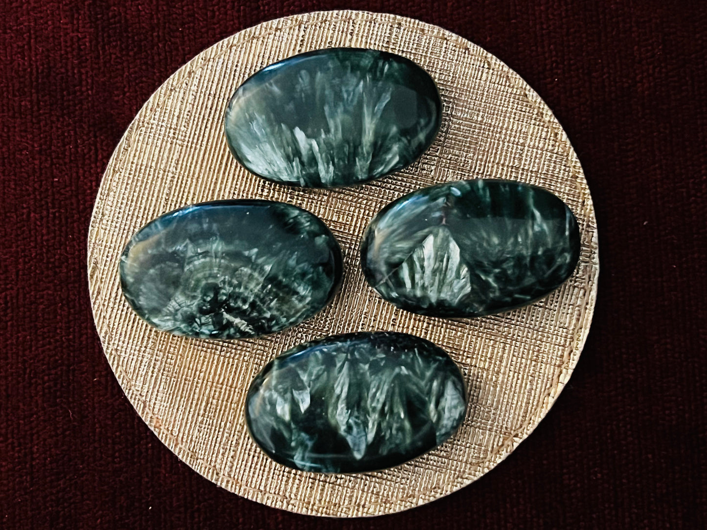 Seraphinite Palmstones